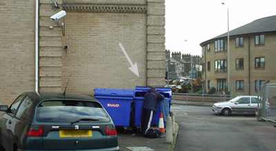 Hunting for personal details and information in rubbish bins